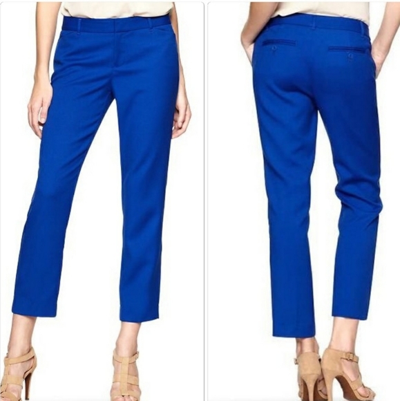 GAP Pants - 🍅 Gap Slim Cropped Stretch Cobalt Blue Pants